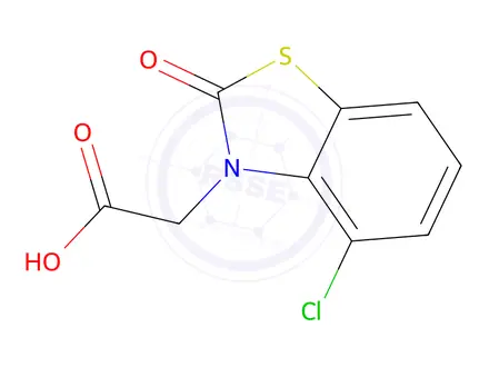 Chemical structure of Benazolin