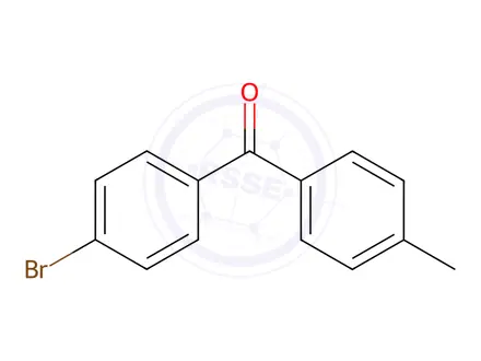 Chemical structure of 4-Bromo-4'-methylbenzophenone