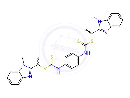 Chemical structure of Bisbendazole