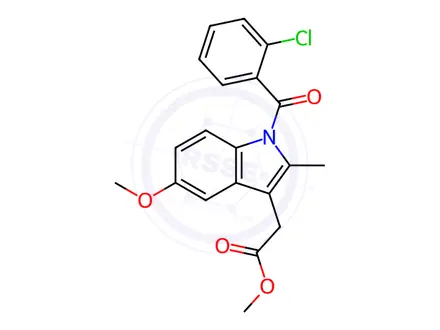 Chemical structure of Indomethacin Impurity 25