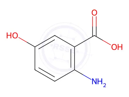 Chemical structure of Mesalazine Impurity 69