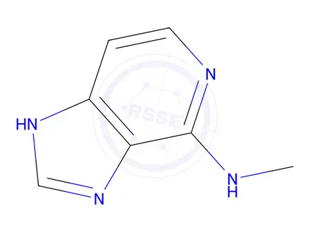 Chemical structure of N-Methyl-1H-imidazo[4,5-c]pyridin-4-amine