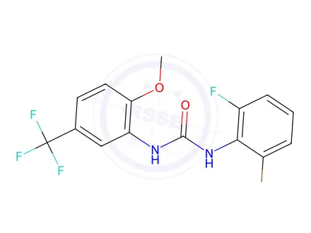 Chemical structure of Letermovir Impurity 136