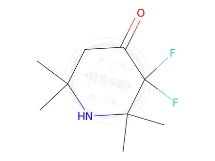 Chemical structure of 3,3-Difluoro-2,2,6,6-tetramethylpiperidin-4-one