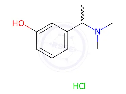 Chemical structure of 3-[1-(Dimethylamino)ethyl]phenol