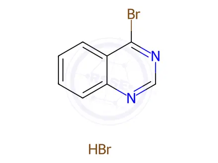 Chemical structure of 4-Bromo-Quinazoline Hydrobromide