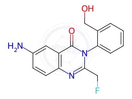 Chemical structure of Afloqualone Impurity 4