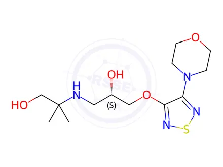 Chemical structure of Timolol Maleate Impurity 44