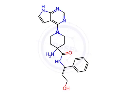 Chemical structure of Capivasertib Impurity 47