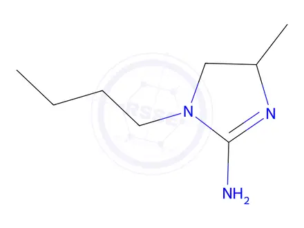 Chemical structure of 1-Butyl-4-methyl-4,5-dihydro-1H-imidazol-2-amine