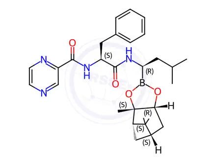 Chemical structure of Bortezomib Impurity 107