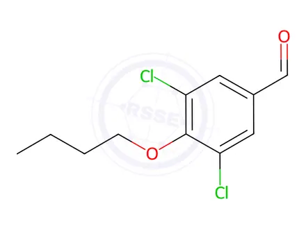 Chemical structure of 4-Butoxy-3,5-dichloro-benzaldehyde