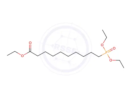 Chemical structure of ethyl 10-(diethoxyphosphoryl)decanoate