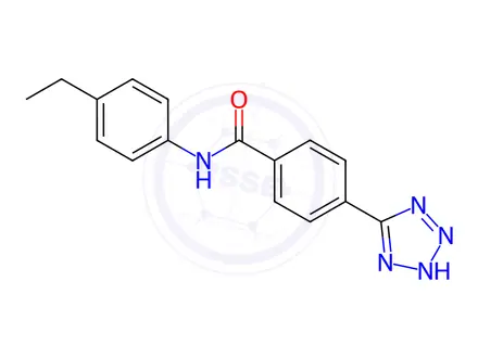 Chemical structure of Andolast Impurity 14