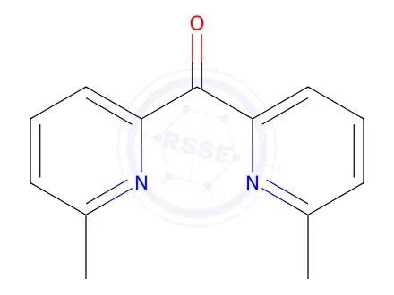 Chemical structure of Bis(6-methylpyridin-2-yl)methanone