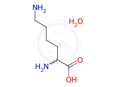 Chemical structure of Lysine Impurity 26 Hydrate