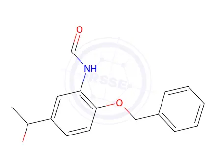 Chemical structure of N-(2-(benzyloxy)-5-(1-hydroxyethyl)phenyl)formamide