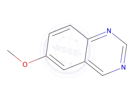 Chemical structure of 6-Methoxyquinazoline