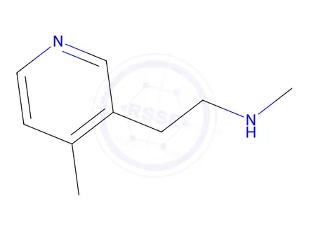 Chemical structure of n-Methyl-2-(4-methylpyridin-3-yl)ethan-1-amine