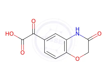 Chemical structure of 3,4-Dihydro-1,4-benzoxazine-3-one 6-oxoacetic Acid