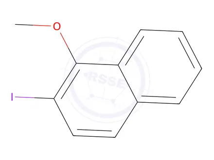 Chemical structure of 2-Iodo-1-methoxynaphthalene