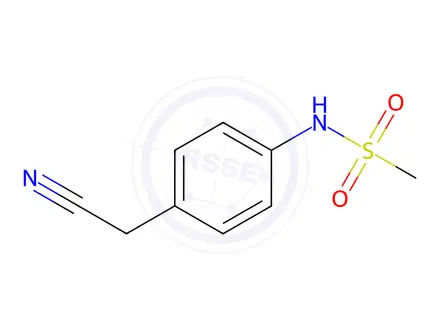 Chemical structure of N-[4-(Cyanomethyl)phenyl]methanesulfonamide