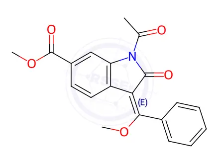 Chemical structure of Nintedanib Impurity 206