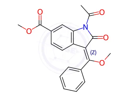 Chemical structure of Nintedanib Impurity 204