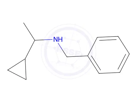 Chemical structure of N-Benzyl-1-cyclopropylethanamine