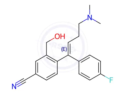 Chemical structure of Escitalopram oxalate Impurity 12