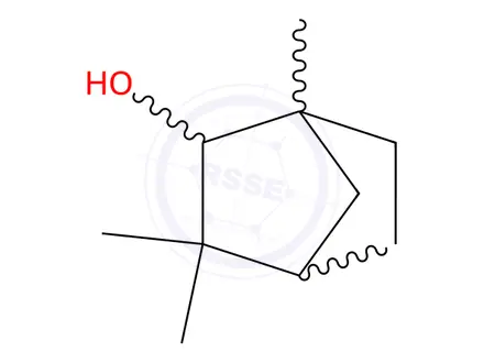 Chemical structure of Fenchyl Alcohol