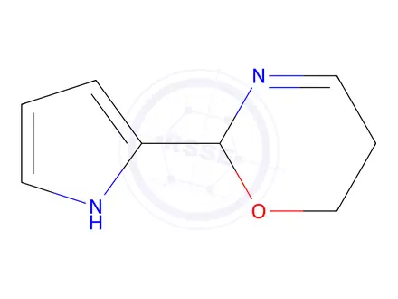 Chemical structure of 2-(1H-Pyrrol-2-yl)-5,6-dihydro-2H-1,3-oxazine