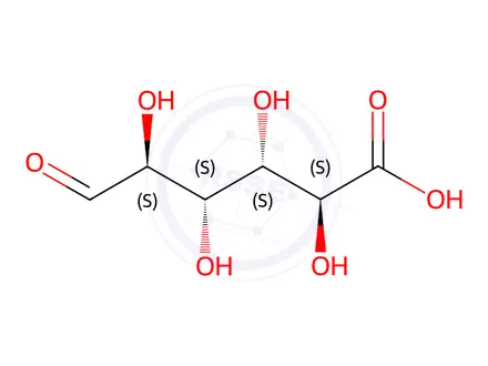Chemical structure of Sodium Glucuronic Acid Impurity 43