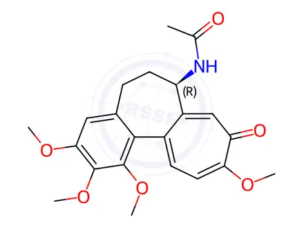 Chemical structure of (R)-Colchicine
