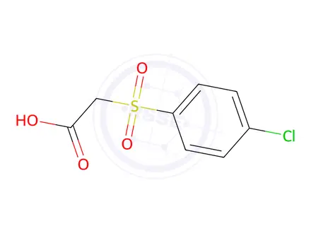Chemical structure of 2-((4-Chlorophenyl)sulfonyl)acetic acid, compd. with 2,2',2''-nitrilotris[ethanol