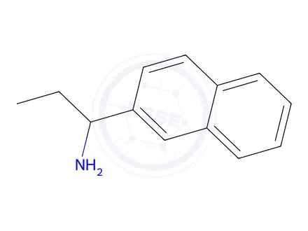 Chemical structure of 1-(NAPHTHALEN-2-YL)PROPAN-1-AMINE