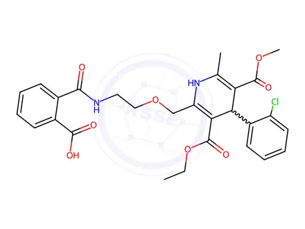 Chemical structure of Amlodipine EP Impurity H