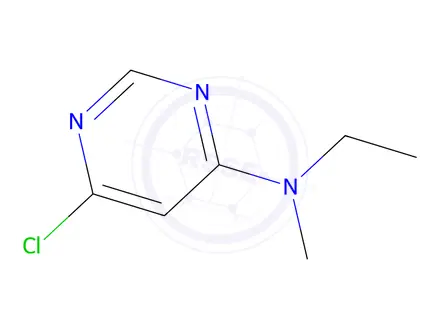 Chemical structure of 6-chloro-N-ethyl-N-methyl-4-pyrimidinamine