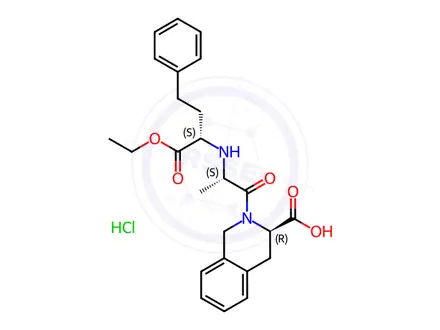 Chemical structure of Quinapril EP Impurity G Hydrochloride