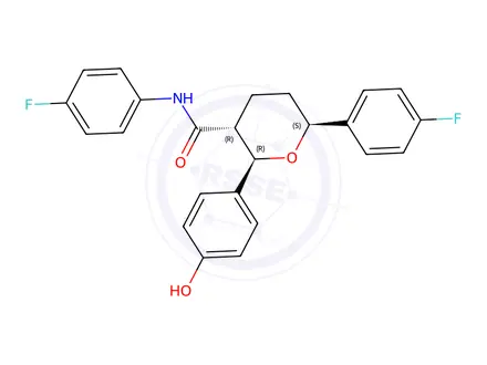 Chemical structure of Ezetimibe Impurity 299