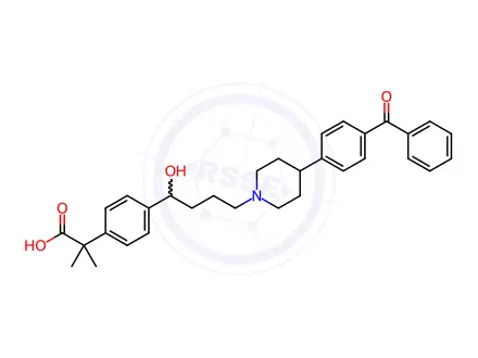 Chemical structure of Fexofenadine Impurity 81