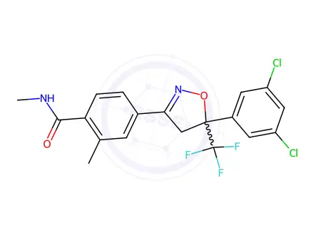 Chemical structure of Fluralaner Impurity 22