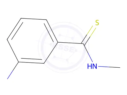 Chemical structure of 3-Amino-N-methylbenzothioamide