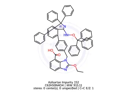 Chemical structure of Azilsartan Impurity 1027