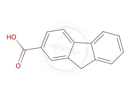 Chemical structure of 9H-Fluorene-2-carboxylic Acid
