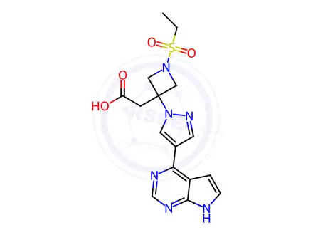 Chemical structure of Baricitinib Impurity 249