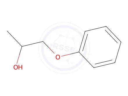 Chemical structure of 1-Phenoxy-2-propanol