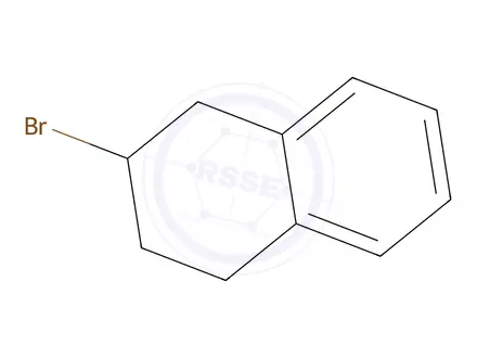 Chemical structure of 2-Bromo-1,2,3,4-tetrahydronaphthalene
