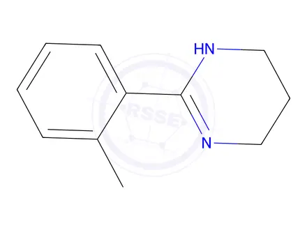 Chemical structure of Pyrimidine, 1,4,5,6-tetrahydro-2-(2-methylphenyl)-(9CI)