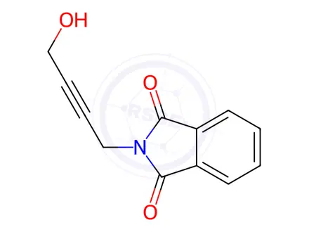 Chemical structure of 2-(4-Hydroxybut-2-yn-1-yl)isoindoline-1,3-dione